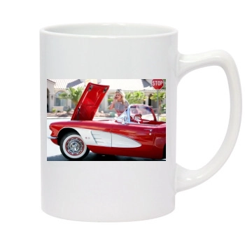 Holly Madison 14oz White Statesman Mug