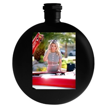 Holly Madison Round Flask