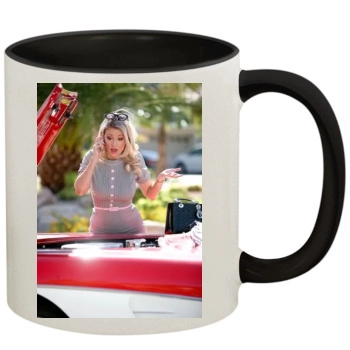 Holly Madison 11oz Colored Inner & Handle Mug