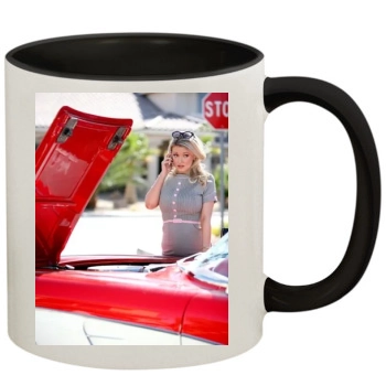 Holly Madison 11oz Colored Inner & Handle Mug