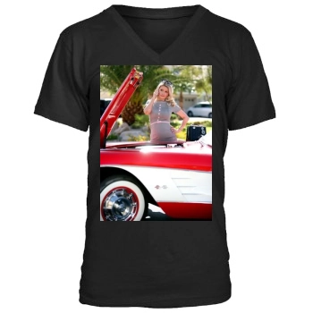 Holly Madison Men's V-Neck T-Shirt