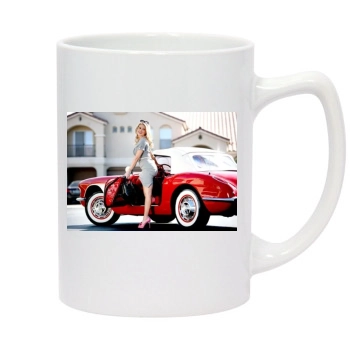 Holly Madison 14oz White Statesman Mug