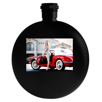 Holly Madison Round Flask