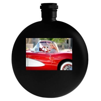 Holly Madison Round Flask