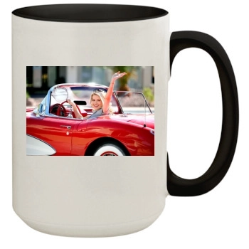 Holly Madison 15oz Colored Inner & Handle Mug