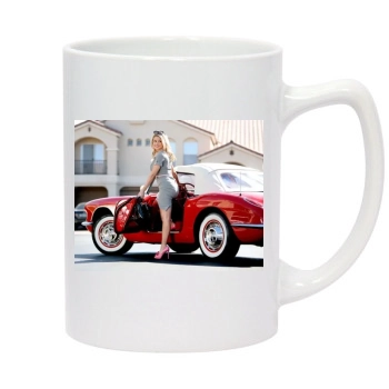 Holly Madison 14oz White Statesman Mug