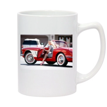 Holly Madison 14oz White Statesman Mug