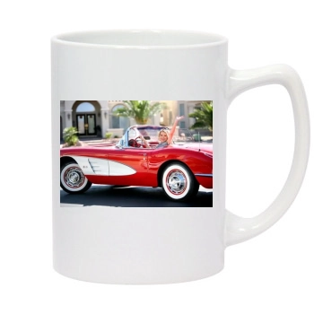 Holly Madison 14oz White Statesman Mug