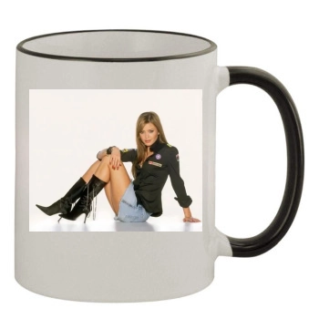 Holly Valance 11oz Colored Rim & Handle Mug