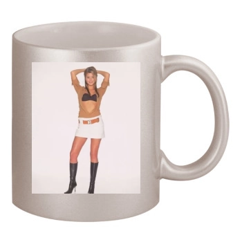 Holly Valance 11oz Metallic Silver Mug