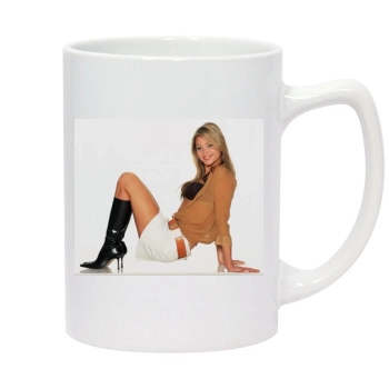 Holly Valance 14oz White Statesman Mug