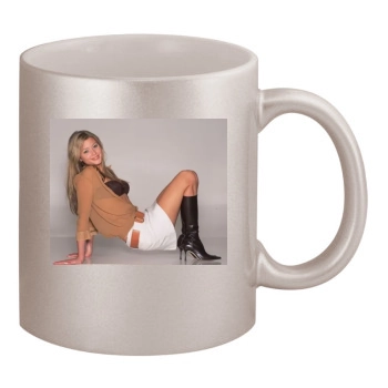 Holly Valance 11oz Metallic Silver Mug