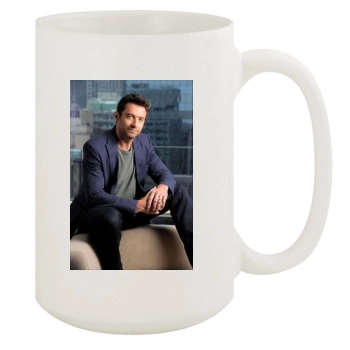 Hugh Jackman 15oz White Mug