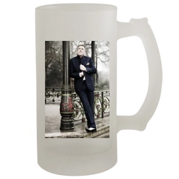 Hugh Laurie 16oz Frosted Beer Stein