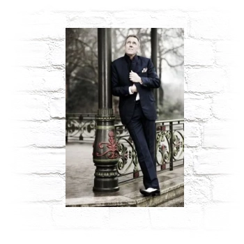 Hugh Laurie Metal Wall Art