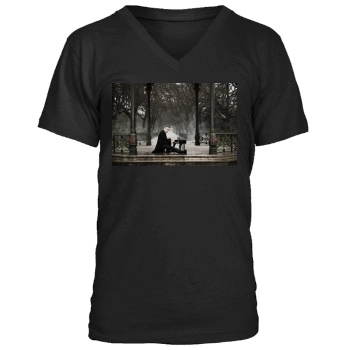 Hugh Laurie Men's V-Neck T-Shirt