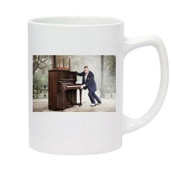 Hugh Laurie 14oz White Statesman Mug