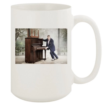 Hugh Laurie 15oz White Mug