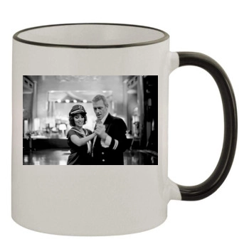 Hugh Laurie 11oz Colored Rim & Handle Mug