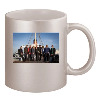 Hugh Laurie 11oz Metallic Silver Mug