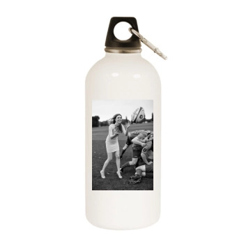 Hayley Westenra White Water Bottle With Carabiner