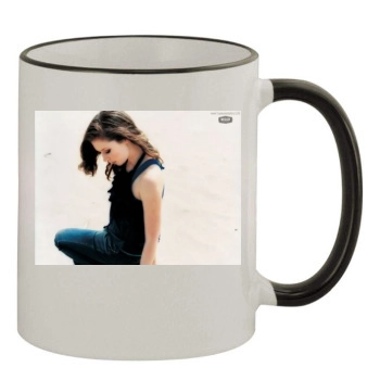 Hayley Westenra 11oz Colored Rim & Handle Mug