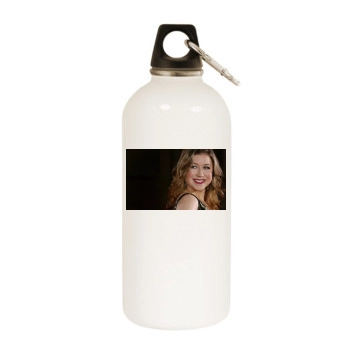 Hayley Westenra White Water Bottle With Carabiner