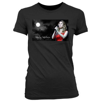 Hayley Westenra Women's Junior Cut Crewneck T-Shirt