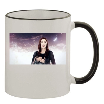 Hayley Westenra 11oz Colored Rim & Handle Mug