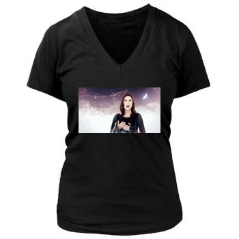 Hayley Westenra Women's Deep V-Neck TShirt