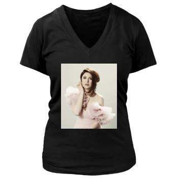 Hayley Westenra Women's Deep V-Neck TShirt