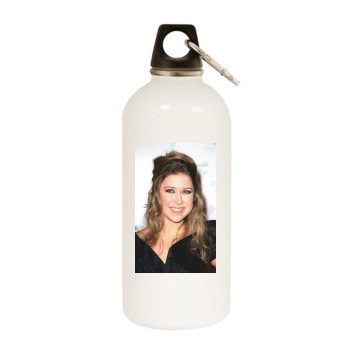 Hayley Westenra White Water Bottle With Carabiner