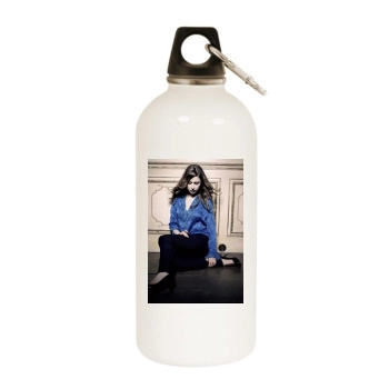 Hayley Westenra White Water Bottle With Carabiner