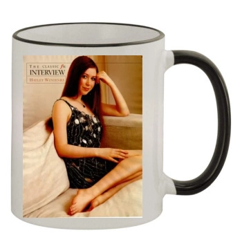 Hayley Westenra 11oz Colored Rim & Handle Mug