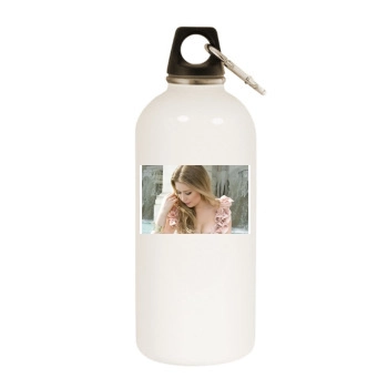 Hayley Westenra White Water Bottle With Carabiner