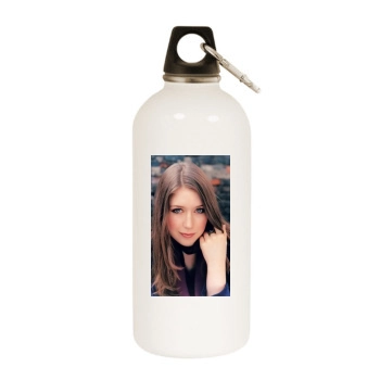 Hayley Westenra White Water Bottle With Carabiner