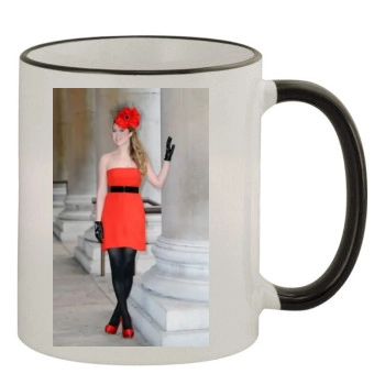 Hayley Westenra 11oz Colored Rim & Handle Mug