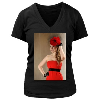 Hayley Westenra Women's Deep V-Neck TShirt