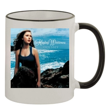 Hayley Westenra 11oz Colored Rim & Handle Mug