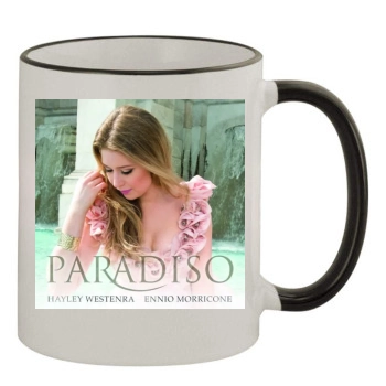 Hayley Westenra 11oz Colored Rim & Handle Mug