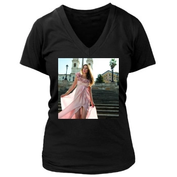 Hayley Westenra Women's Deep V-Neck TShirt