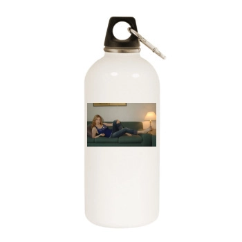 Hayley Westenra White Water Bottle With Carabiner