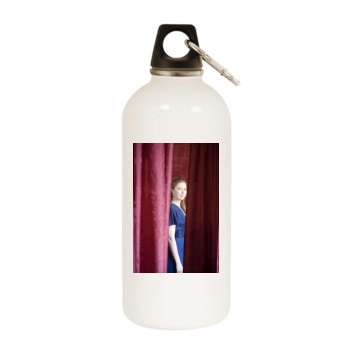 Hayley Westenra White Water Bottle With Carabiner