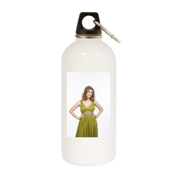 Hayley Westenra White Water Bottle With Carabiner