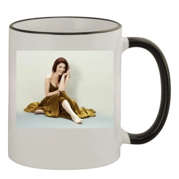 Hayley Westenra 11oz Colored Rim & Handle Mug