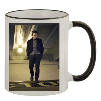 Jake Gyllenhaal 11oz Colored Rim & Handle Mug