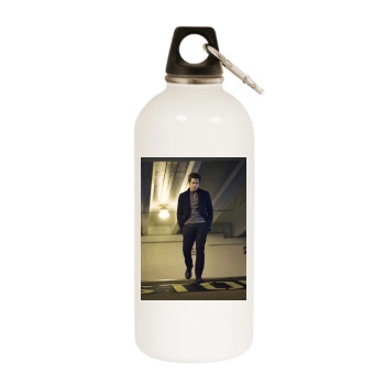 Jake Gyllenhaal White Water Bottle With Carabiner