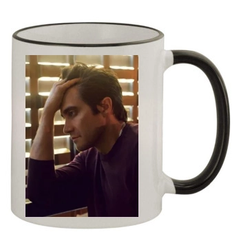 Jake Gyllenhaal 11oz Colored Rim & Handle Mug