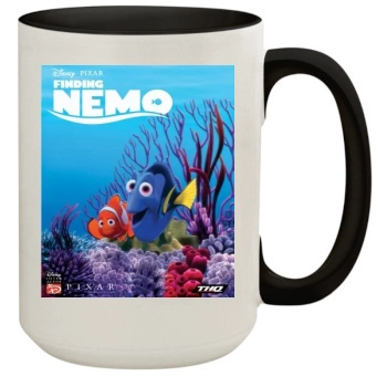 Finding Nemo (2003) 15oz Colored Inner & Handle Mug