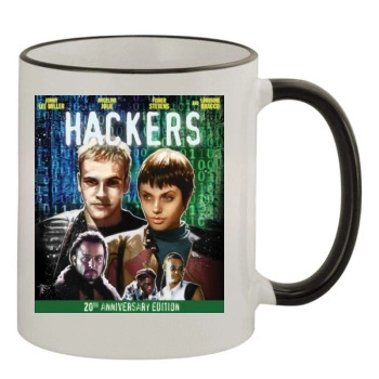 Hackers (1995) 11oz Colored Rim & Handle Mug